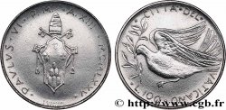 VATICAN AND PAPAL STATES 100 Lire armes / colombe de la paix an XIII du pontificat de Paul VI 1975 Rome