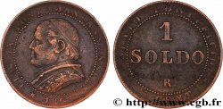 VATICAN ET ÉTATS PONTIFICAUX 1 Soldo an XXI buste large 1867 Rome