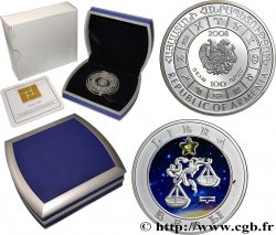 ARMENIA 100 Dram proof Signe du Zodiaque - Balance 2008 