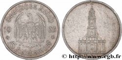 GERMANY 5 Reichsmark église de la garnison de Potsdam 1935 Munich