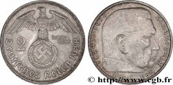 ALEMANIA 2 Reichsmark Maréchal Paul von Hindenburg 1938 Vienne