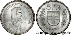 SUIZA 5 Francs Berger des alpes 1939 Berne