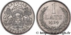LETONIA 1 Lats emblème 1924 
