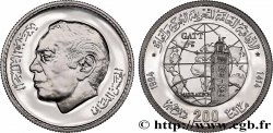 MOROCCO 200 Dirhams Proof Hassan II AH 1414 - Réunion du GATT à Marrakech 1994  MS 