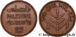 PALESTINE 1 Mil 1942  XF 