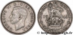 ROYAUME-UNI 1 Shilling Georges VI “England reverse” 1946 