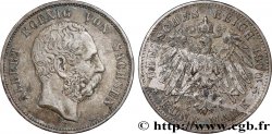 GERMANY - SAXONY 5 Mark Georges 1900 Muldenhütten 