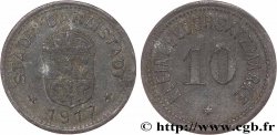 ALLEMAGNE - Notgeld 10 Pfennig Darmstadt 1917  TTB 