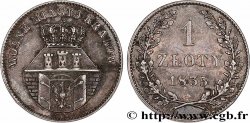 POLAND - KRAKOW 1 Zloty Ville libre de Cracovie 1835  XF 