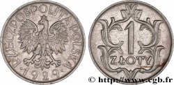 POLONIA 1 Zloty aigle 1929 Varsovie