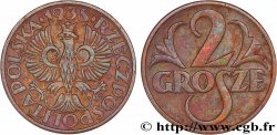 POLAND 2 Grosze aigle 1938 Varsovie