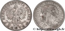 POLONIA 2 Zlote reine Jadwiga 1933 Varsovie