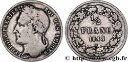 BELGIQUE - ROYAUME DE BELGIQUE - LÉOPOLD Ier 1/2 Franc  1844 