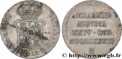 ESPAGNE - ROYAUME D ESPAGNE - ISABELLE II Médaille d’acclamation au module de 4 Reales  1833 Madrid