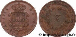 PORTUGAL -MARIE II  10 Réis 1846 