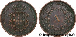 PORTUGAL - ROYAUME DU PORTUGAL - LOUIS Ier 10 Réis  1867  TTB 