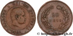 PORTUGAL - KINGDOM OF PORTUGAL - CARLOS I 20 Réis  1892 Paris - A