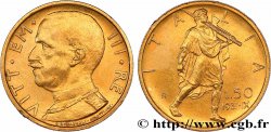 ITALIE - ROYAUME D ITALIE - VICTOR-EMMANUEL III 50 Lire 1931 Rome SUP 