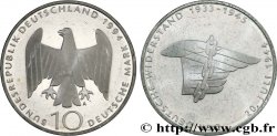 GERMANY 10 Mark Proof La Résistance Allemande 1994 Berlin