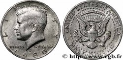ÉTATS-UNIS D&nbsp;AMÉRIQUE 1/2 Dollar Kennedy 1980 Philadelphie
