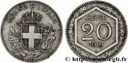 ITALIE 20 Centesimi écu 1919 Rome - R