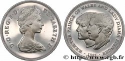 ROYAUME-UNI 25 New Pence (Crown) Proof mariage du Prince de Galles et de Lady Diana Spencer 1981 