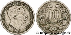 LUXEMBURG 10 Centimes grand-duc Adolphe 1901 