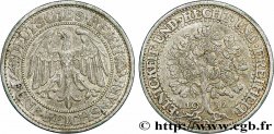 ALLEMAGNE 5 Reichsmark aigle / chêne 1932 Munich - D