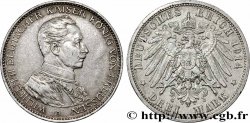 ALLEMAGNE - PRUSSE 3 Mark Guillaume II 1914 Berlin TTB 