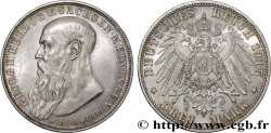 ALLEMAGNE - DUCHÉ DE SAXE MEININGEN - BERNARD III 3 mark, décès de Georges II 1915  SUP 