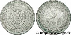 ALLEMAGNE 3 Reichsmark 700 ans du statut de ville libre de Lübeck 1926 Berlin