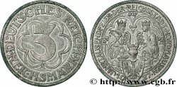 ALLEMAGNE 3 Reichsmark 1000e anniversaire de la fondation de Nordhausen 1927 Berlin