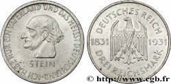 ALLEMAGNE 3 Reichsmark Heinrich Friedrich Karl vom Stein 1931 Berlin