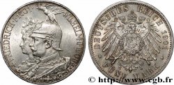 ALLEMAGNE - ROYAUME DE PRUSSE - GUILLAUME II 5 mark, bicentenaire du royaume de Prusse 1901 Berlin SUP 