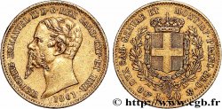 ITALIE - ROYAUME DE SARDAIGNE - VICTOR-EMMANUEL II 20 Lire 1861 Turin