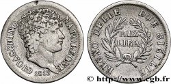 ITALIA - REGNO DI NAPOLI - GIOACCHINO MURAT 1/2 Lira 1813 Naples