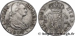 SPAIN - KINGDOM OF SPAIN - CHARLES IV 2 Reales 1808 Madrid