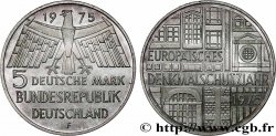 ALEMANIA 5 Mark Proof Année européenne du patrimoine 1975 Stuttgart - F