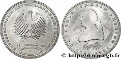 ALEMANIA 5 Mark aigle Gotthold Ephraim Lessing 1981 Hambourg - J