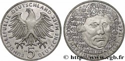 GERMANY 5 Mark Proof Martin Luther 1983 Karlsruhe
