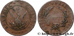 GRÈCE 10 Lepta Phoenix 1830  TB 