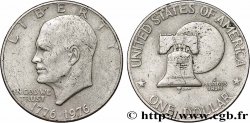 ÉTATS-UNIS D AMÉRIQUE 1 Dollar Eisenhower bicentenaire 1976 Philadelphie