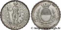SWITZERLAND 5 Francs, monnaie de Tir, Fribourg 1934 Le Locle