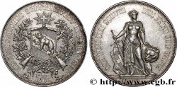 SVIZZERA  5 Francs, concours de Tir de Berne 1885 