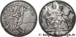 SVIZZERA  5 Francs, concours de Tir de Lugano 1883 
