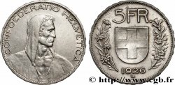 SUIZA 5 Francs Berger 1926 Berne