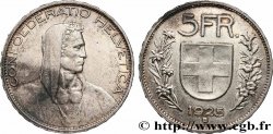 SVIZZERA  5 Francs berger 1925 Berne