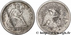 VEREINIGTE STAATEN VON AMERIKA 1/4 Dollar 1853 Philadelphie