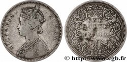 BRITISCH-INDIEN 1 Roupie Victoria 1862 Bombay