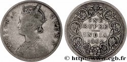 BRITISCH-INDIEN 1 Roupie Victoria 1862 Calcutta